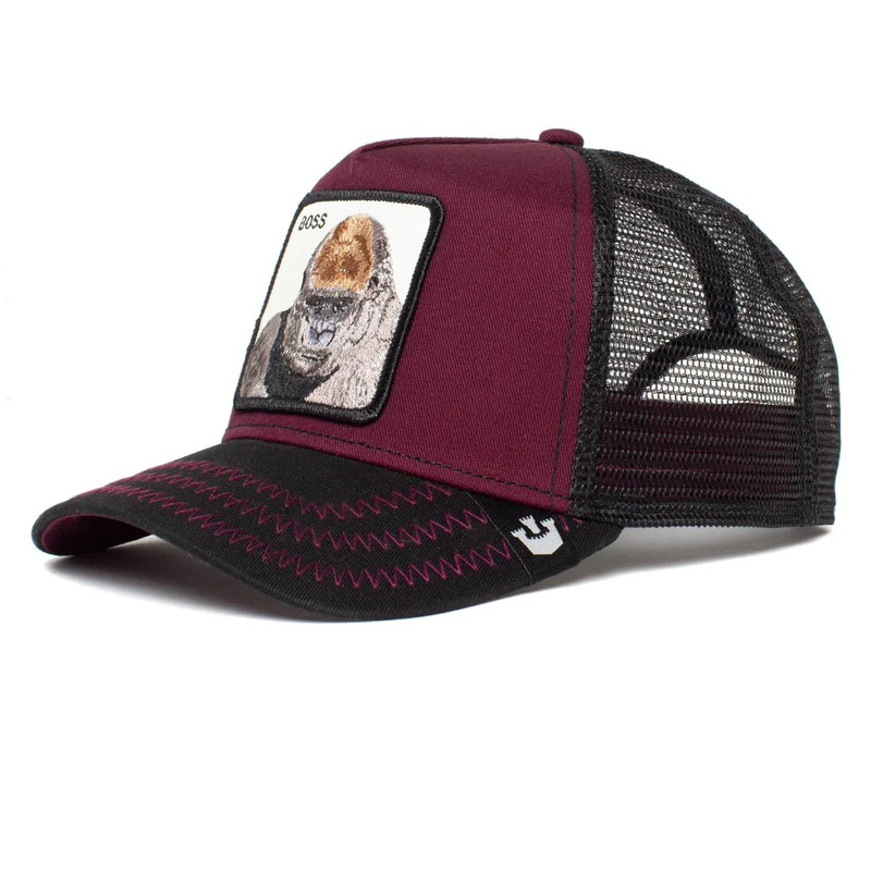 Queue Caps The Boss Cap - Burgundy - قبعة